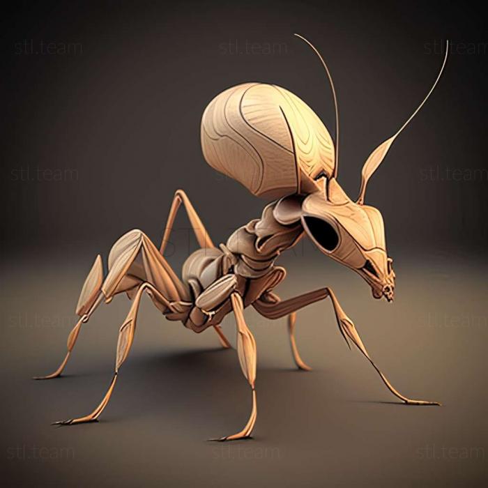 3D модель Nesomyrmex longiceps (STL)